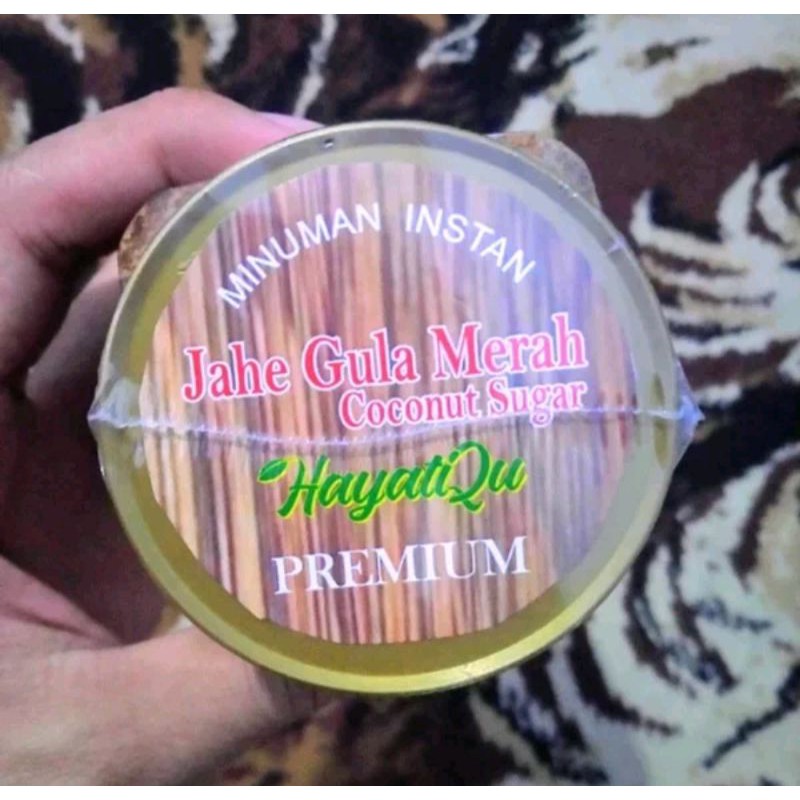 

Hayatiqu Jahe Merah Bubuk Instan Gula Aren 225 Gram
