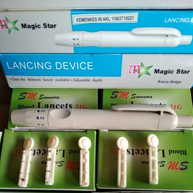 LANCING DEVICE / PEN MAGIC STAR