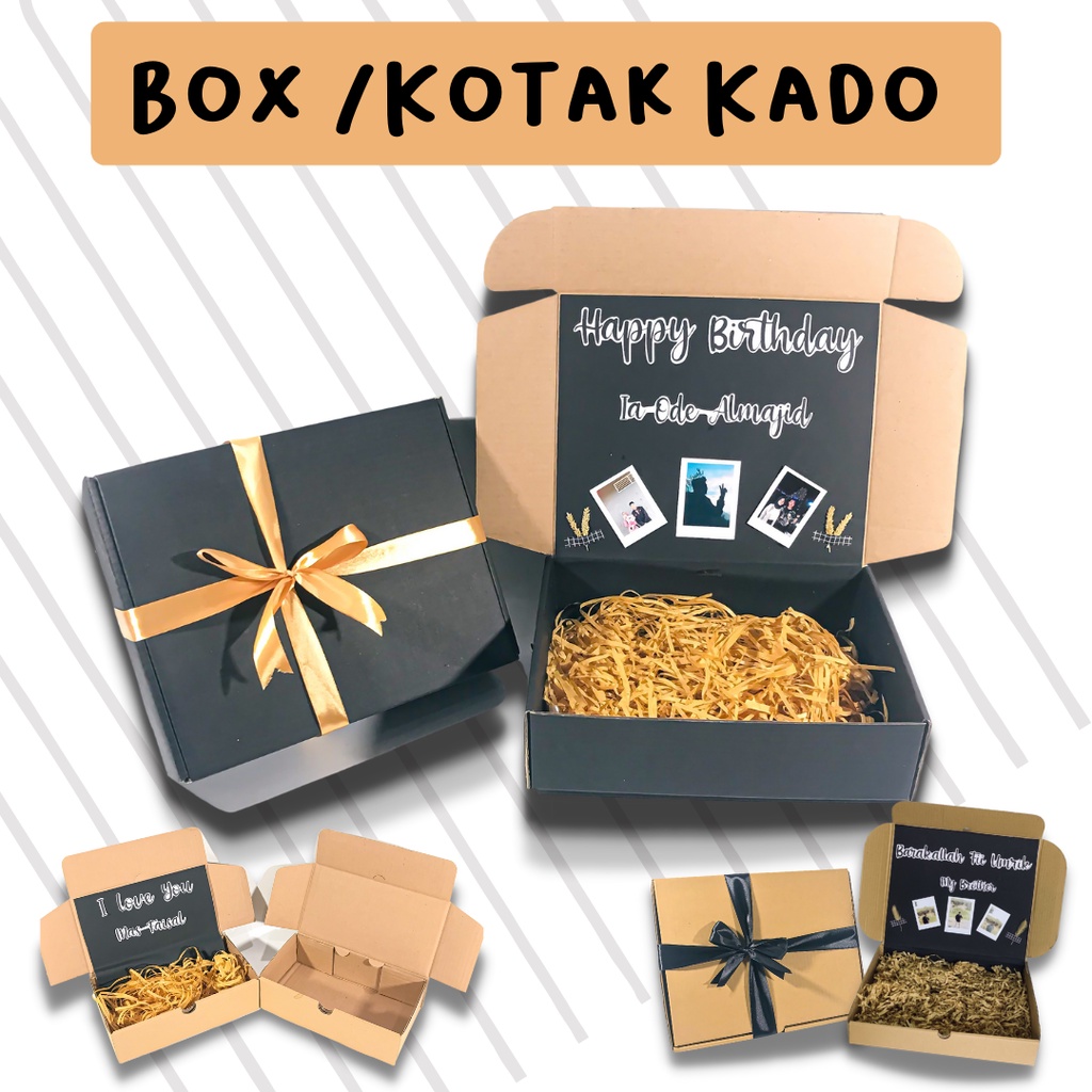 

Kotak kado/Gift Box/Box Hampers /Kotak kado custom/Kotak kado easthetic/Hampers Box pacar/ Hadiah pacar/ KOTAK KADO ulang tahun