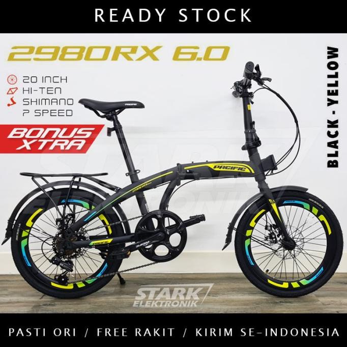 Pacific 2980 RX 6.0 VT 20" Sepeda Lipat READY