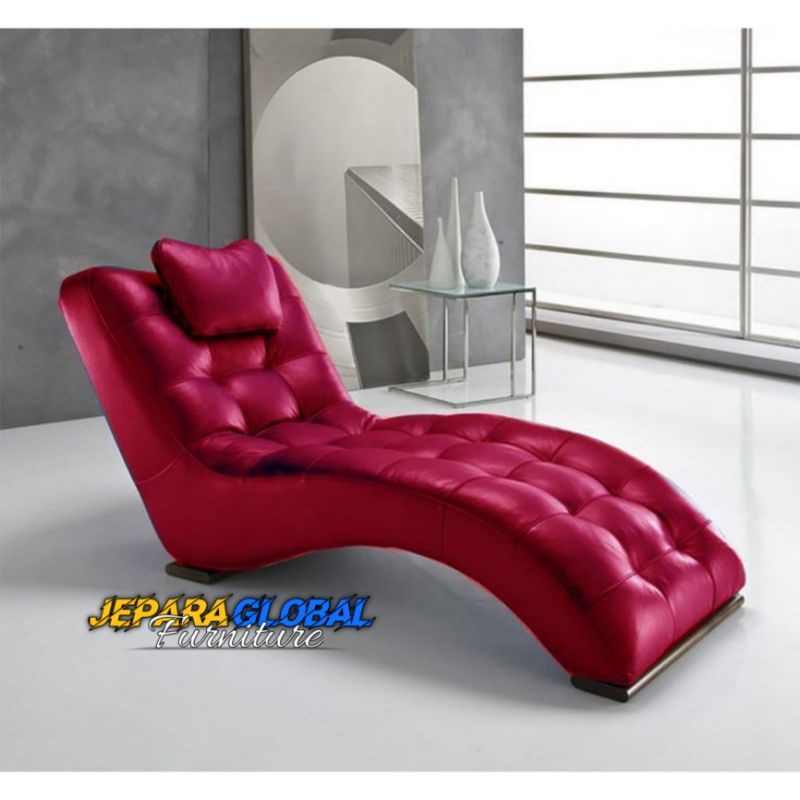 Kursi Sofa lounger button jok (kursi teras,kursi santai,sofa bed,sofa santai,kursi murah,sofa teras)