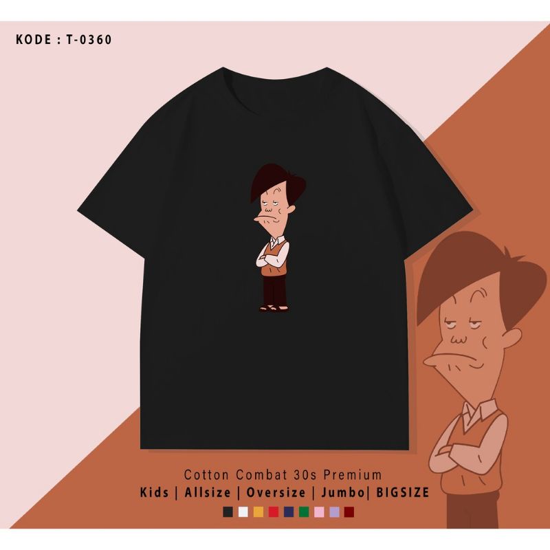 KAOS HAN JI PYEONG/KAOS KATUN KIM SEON HO KARTUN