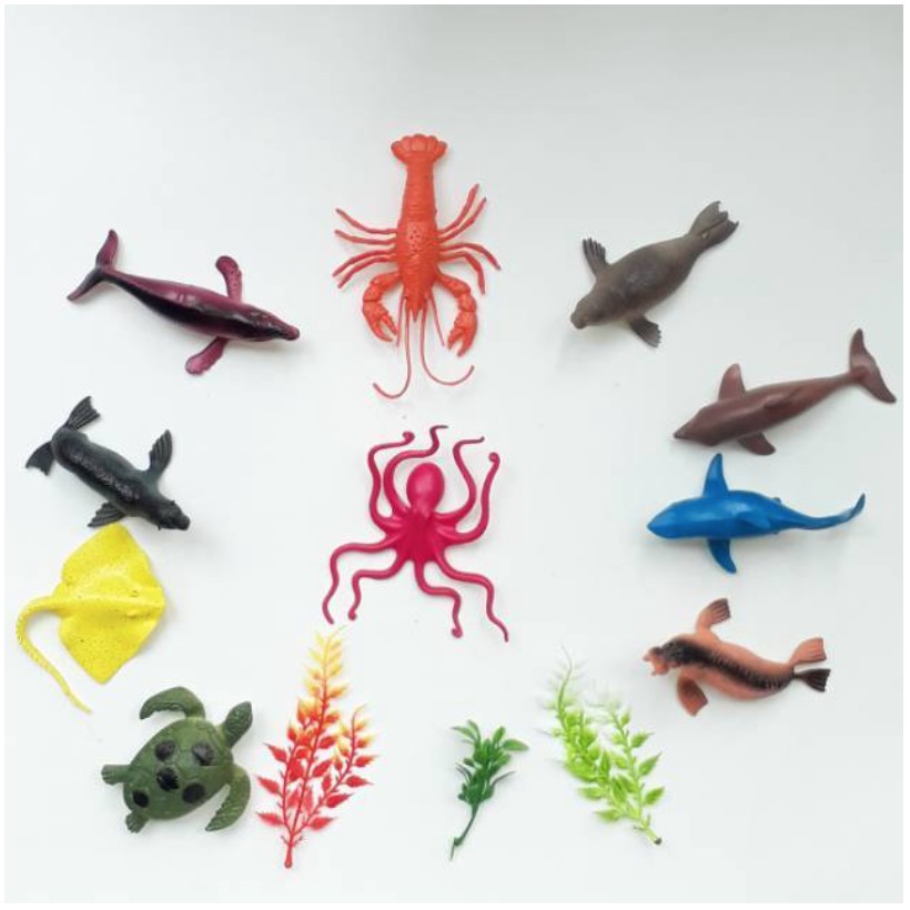 MINIATUR HEWAN LAUT SEDANG