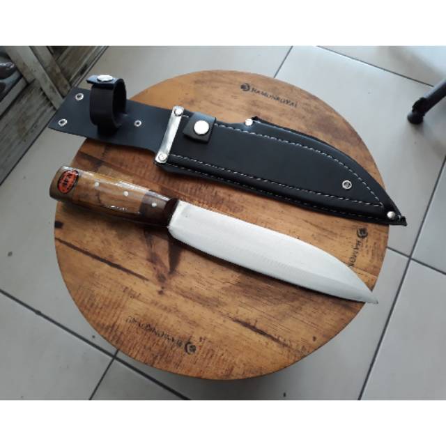 Pisau dapur full tang baja per sepuh asli - maryam store