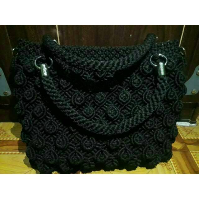 Tas tali kur hitam