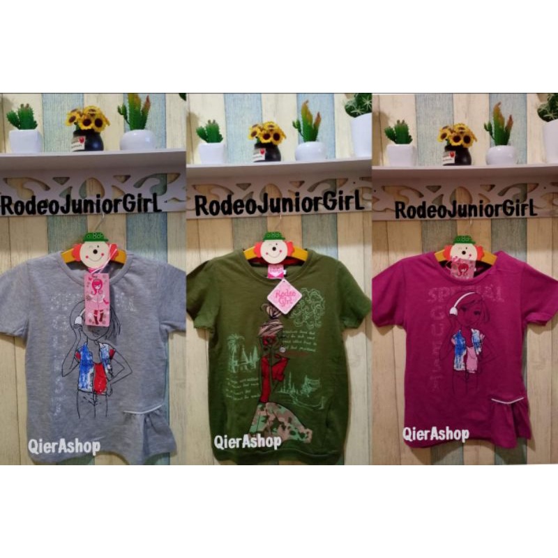 Atasan anak perempuan Rodeo junior girl/rodeo junior that's donald