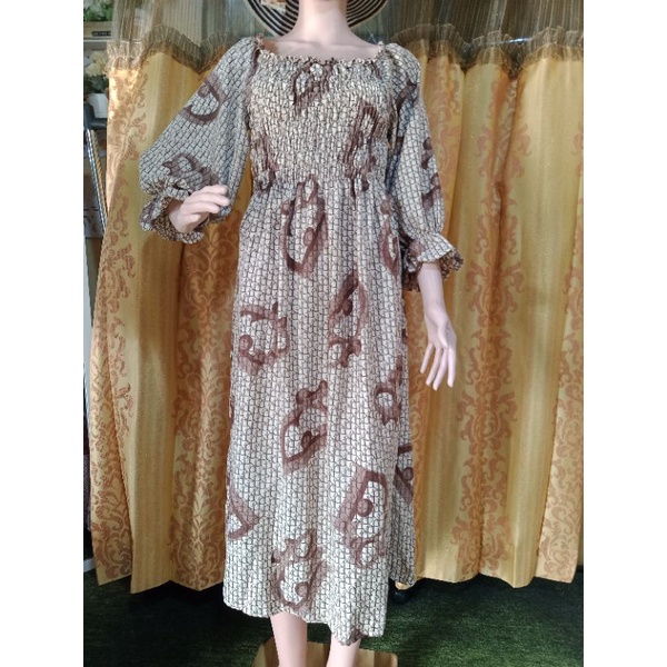 MIDI DRESS MOTIF DIOR