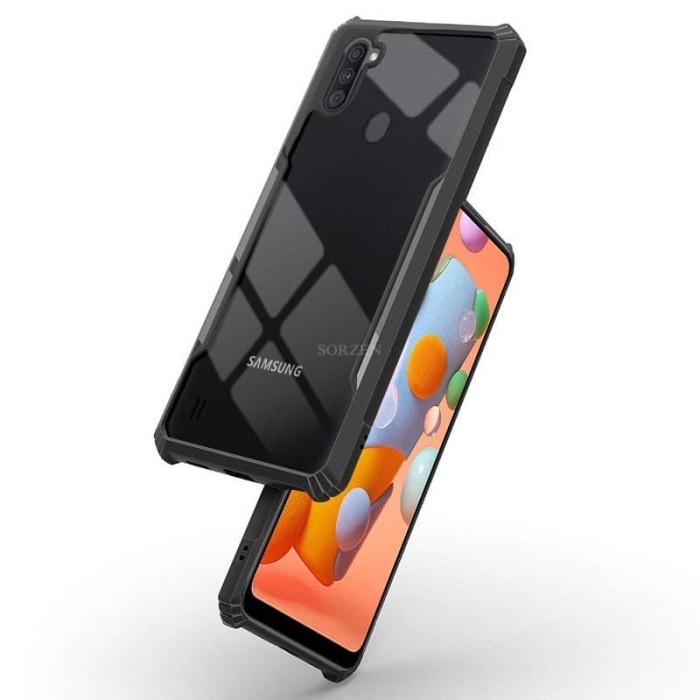 Hardcase Shockproof Transparant Samsung A11 Casing Samsung A11 Samsung M11