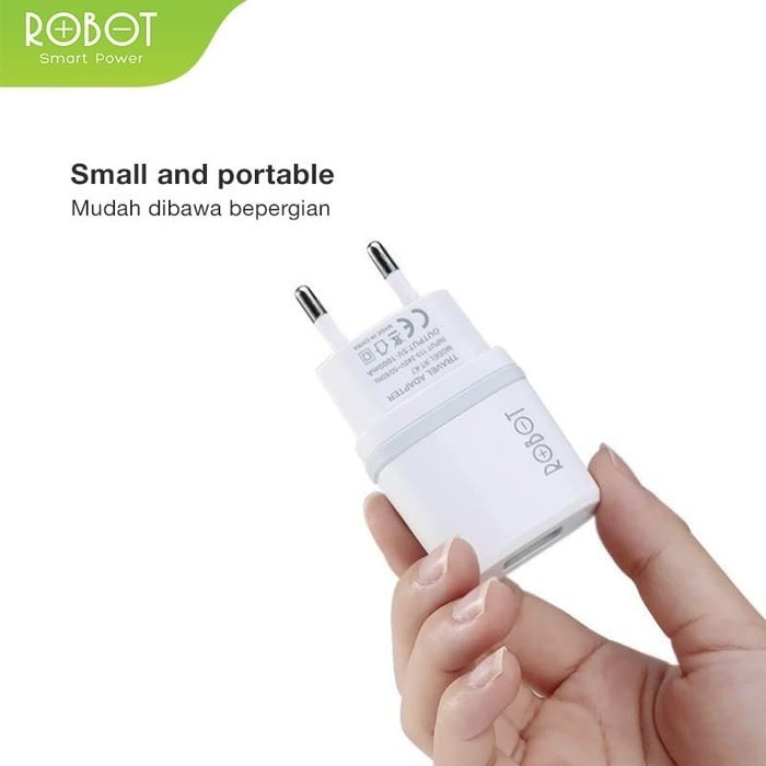 ROBOT RT-K7 Charger Adaptor Batok Kepala Usb Micro 5V / 1A Carger Android