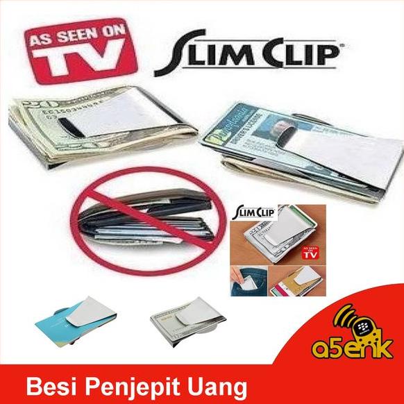 

Besi Penjepit Uang Stainless Steel Wallet Money Clip