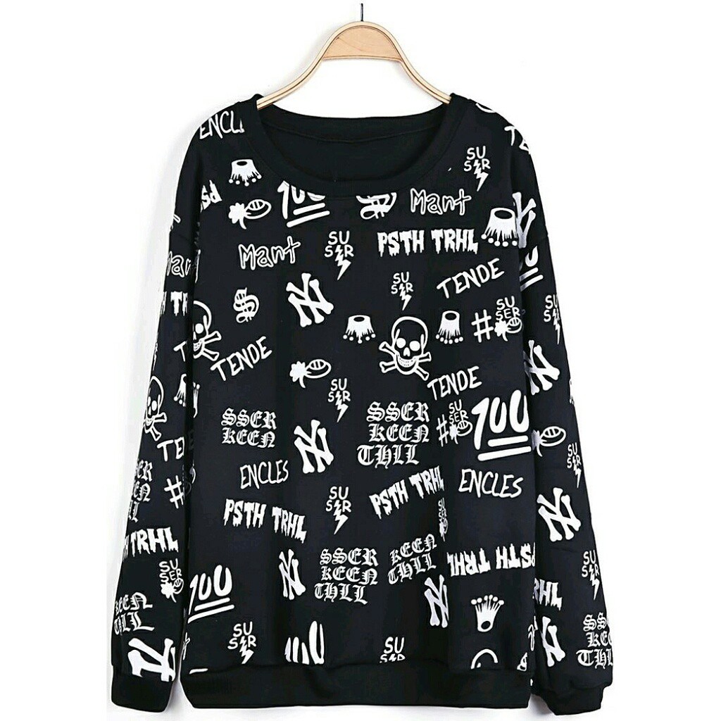 Skull yankees sweater