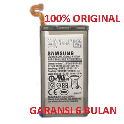 Baterai batere SAMSUNG S9 / EB-BG960ABE Galaxy S9 Original100%