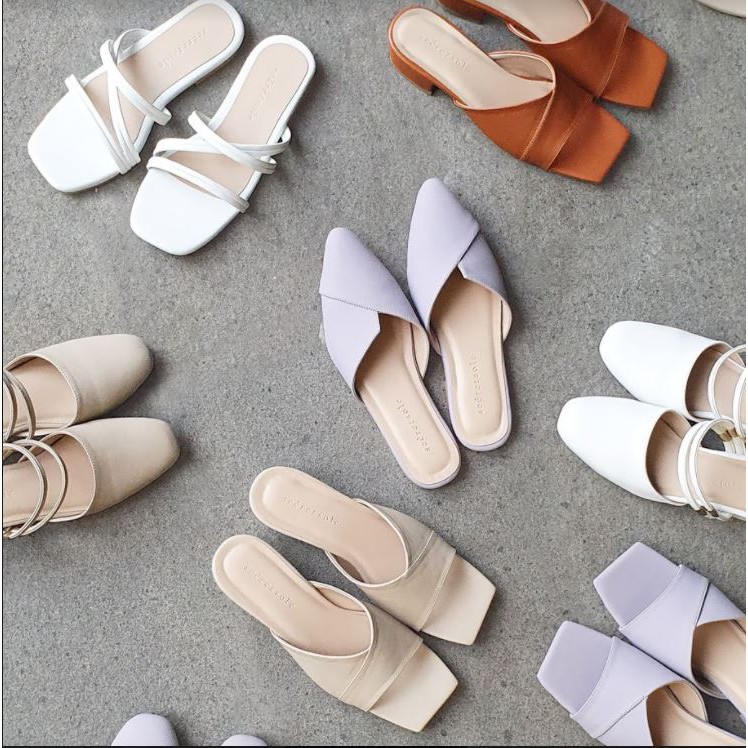 PO 1st Collection - Chelsea ; Kalley ; Hazel ; Zoey ; Mika Sandals - Secretsole