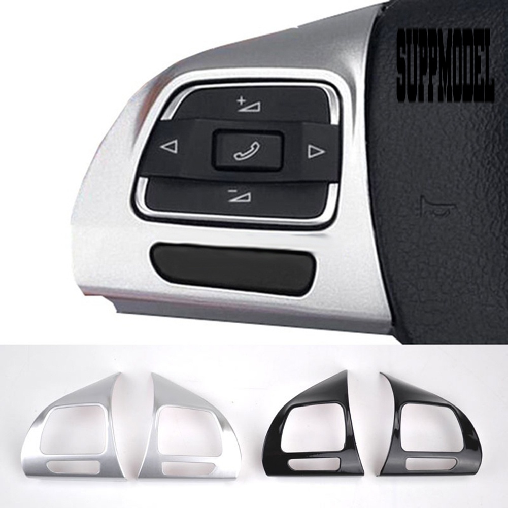 2pcs Cover Setir Mobil Untuk Golf J-etta P-ASSAT C-C