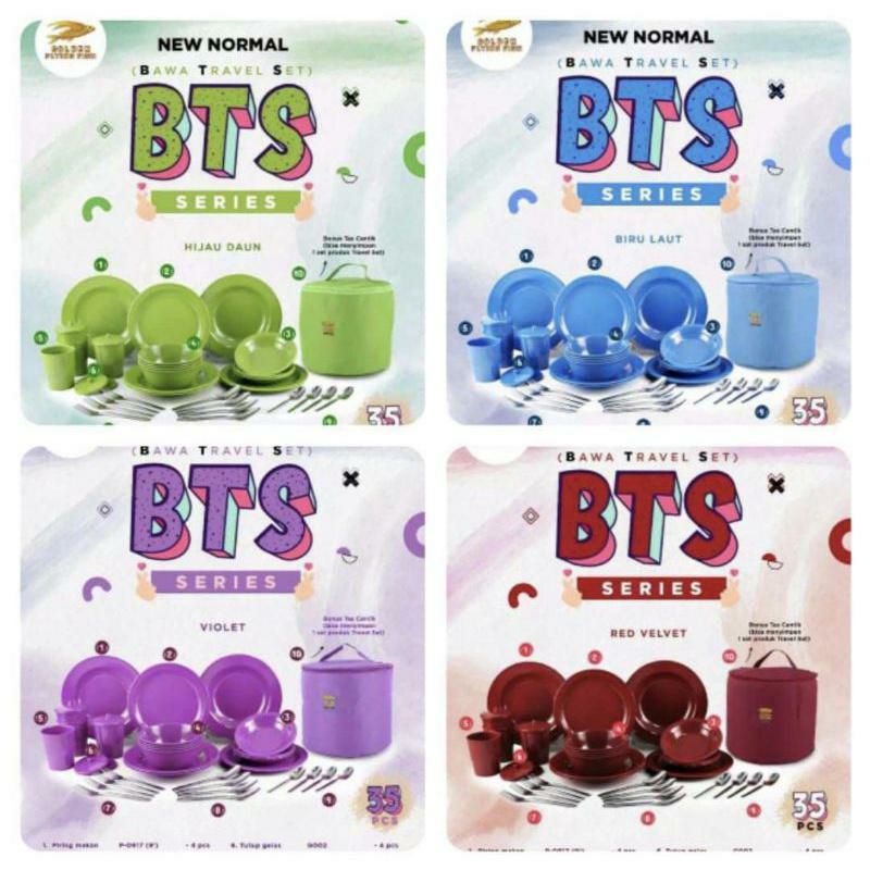 Melamin Travel Set series BTS