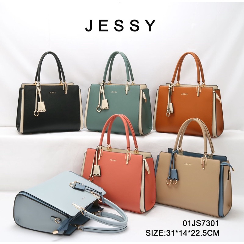 [COD] Jessy Handbag 01JS7301 Tas Wanita Import Original Branded Terbaru Tas Fashion Wanita