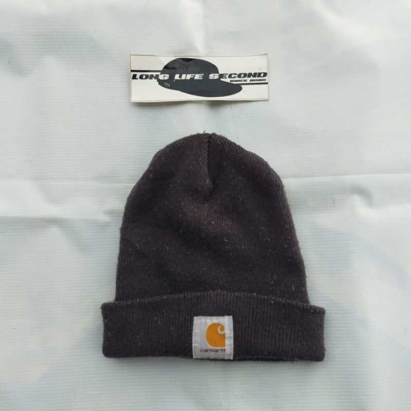 topi beanie hat kupluk rajut carhartt second bekas preloved original branded
