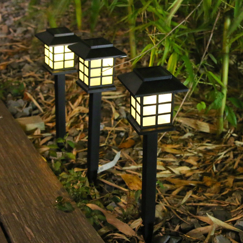 Lampu Tancap Lampu Taman Retro Jadul Antik Tenaga surya Anti Air Solar panel Tenaga Surya Lampu Taman Tancap Garden Lamp Led Solar Cell Otomatis Outdoor Light Outdoor Solar Power Lantern Backyard Garden Decoration Lighting for Pathway Backyard Floor Lawn