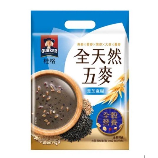 

Quaker Instant Oatmeal Pasta Wijen Lima Gandum hitam