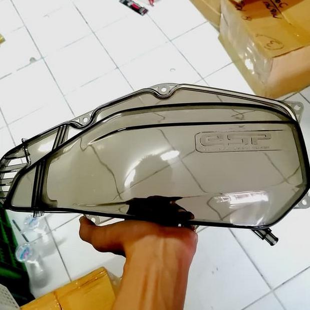 Tutup Cover Filter Mesin Transparan Motor Metik Vario 150 Honda Varias Ps