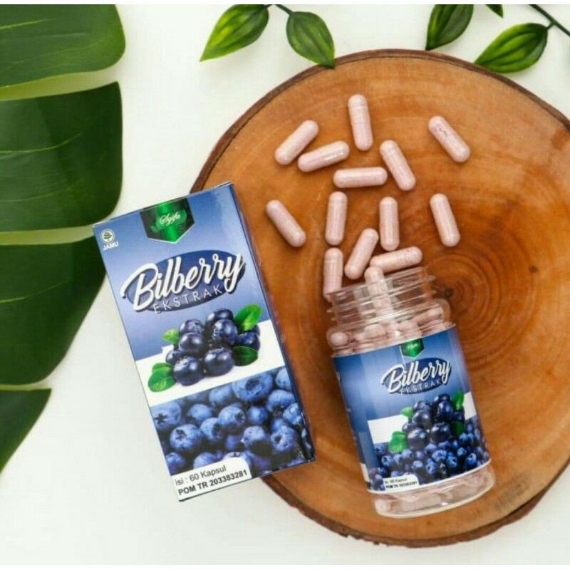 Ekstrak Buah Bilberry Extract 60 Kapsul