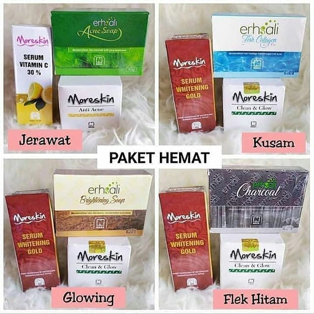 Paket Perawatan Wajah Produk Nasa - Wajah CerahDan Glowing - Flek Hitam - Paket Acne Nasa Lengkap