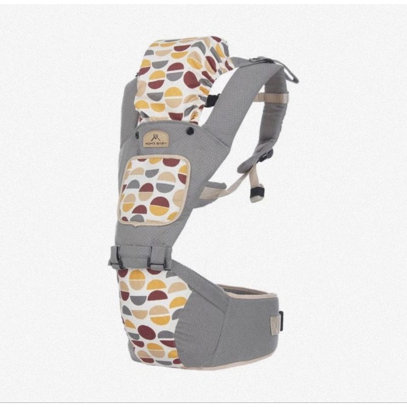 Mom's Baby Gendongan Hipseat 7 in 1 Vintage Series (MBG2030)