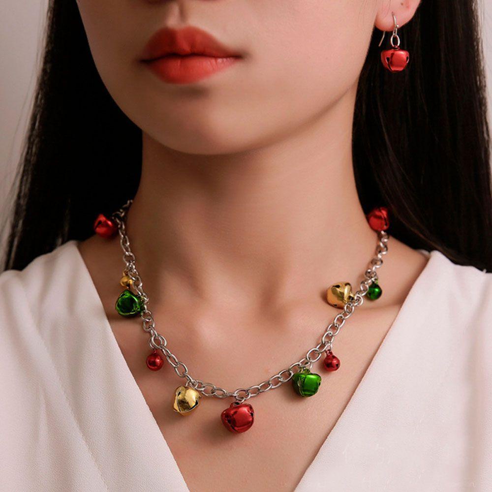 Lily Bell Menjuntai Kait Anting Perhiasan Fashion Baru Xmas Hadiah Gelang