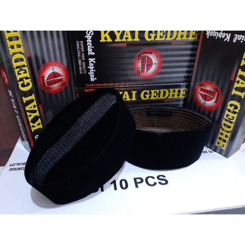 Songkok Peci Hitam KYAI GEDHE AC Tengah