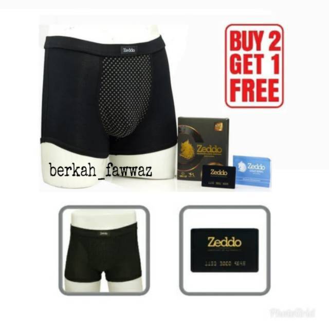 ZEDDO GOLD SERIES CELANA DALAM PRIA - PROMO ZEDO GOLD