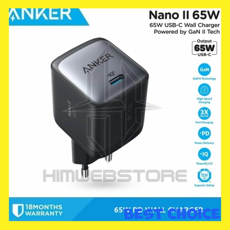 Зарядка 65. Anker Nano 2 65w купить.