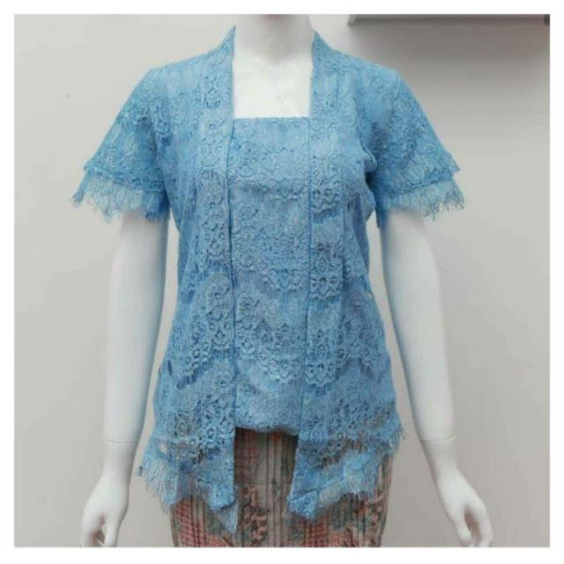 BROKAT KUTUBARU LENGAN PENDEK/ATASAN KEBAYA