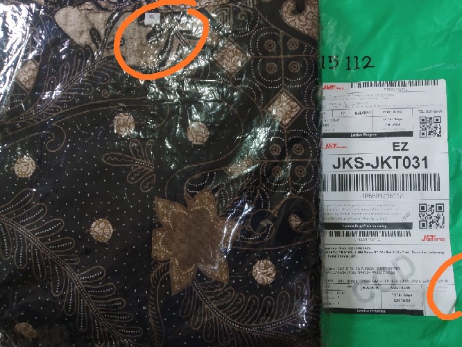 Gamis Batik M L Xl & Jumbo