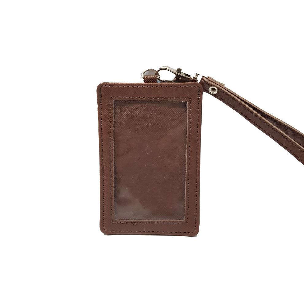 

[KODE BARANG X0655X] Name Tag ID Card Holder Kulit Lanyard Berkualitas PU Leather Lanyard NameTag I