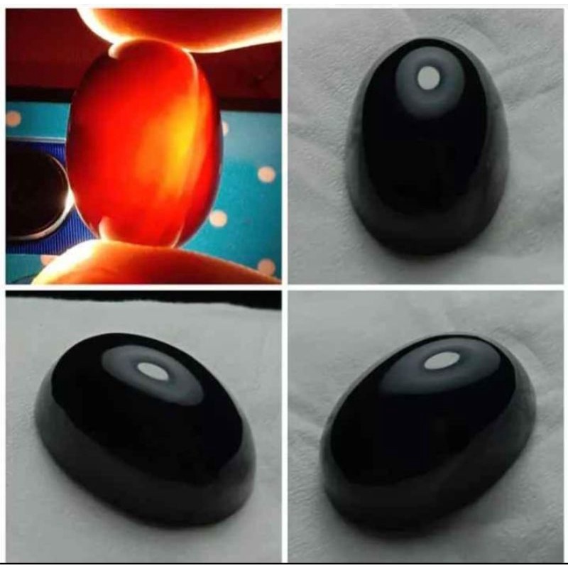 batu akik kecubung yaman api asli natural