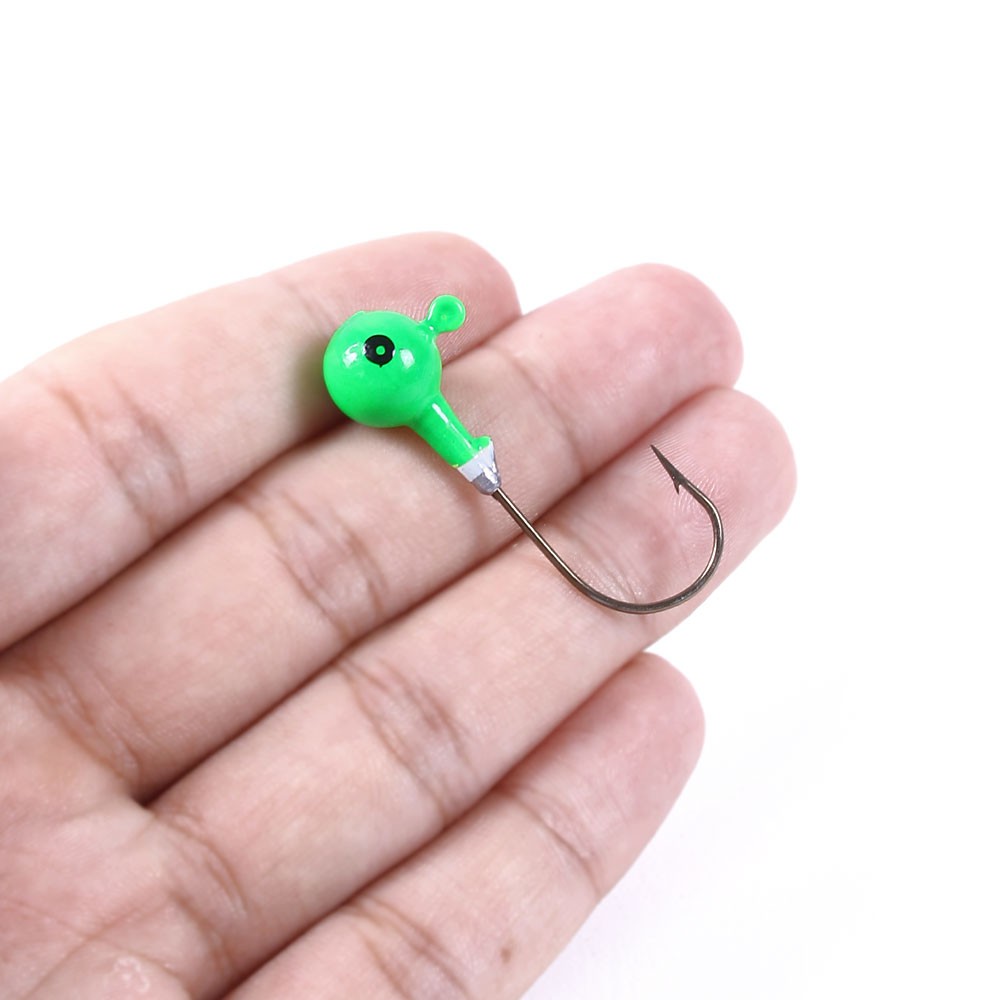 Hengjia 5Pcs 7g Kail Umpan Pancing Bahan Metal Warna Warni 7g Fishing Hooks Jigs Soft Bait Tackle