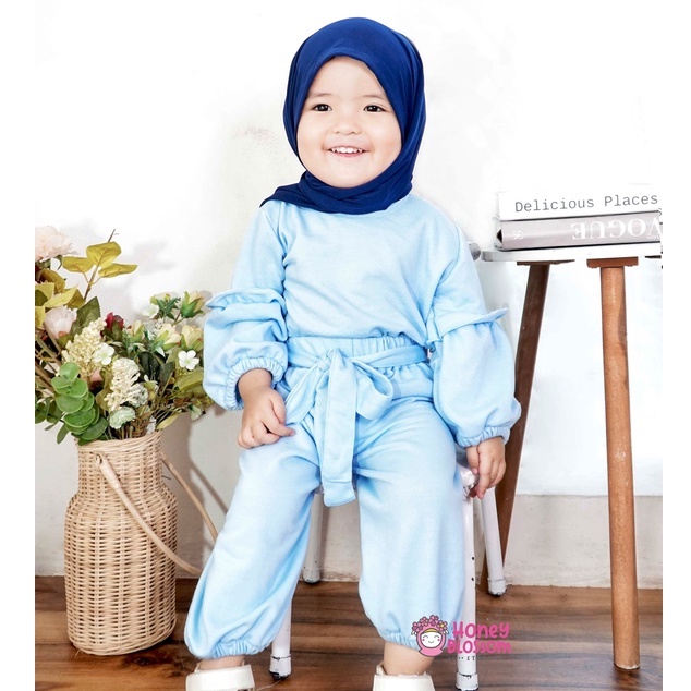 Baju Gamis Anak Perempuan Alika Series / Setelan Anak / One Set Anak Perempuan Usia 0-5 Tahun