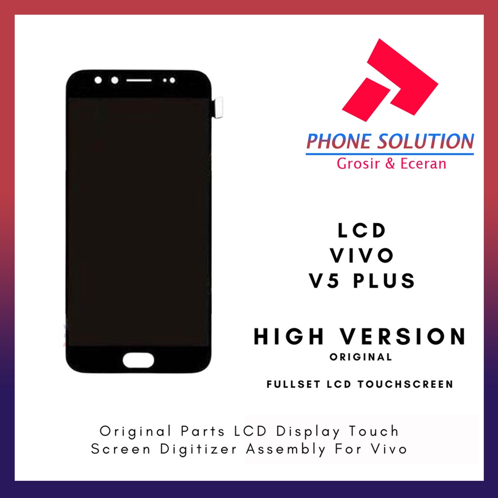 LCD Vivo V5 Plus Fullset ORIGINAL 100% Touchscreen // Supplier LCD Vivo - Garansi 1 Bulan