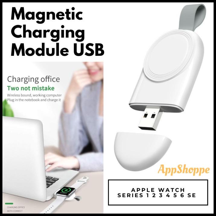 Portable Magnetic Charger For Apple Watch Series Se 6 5 4 3 2 1