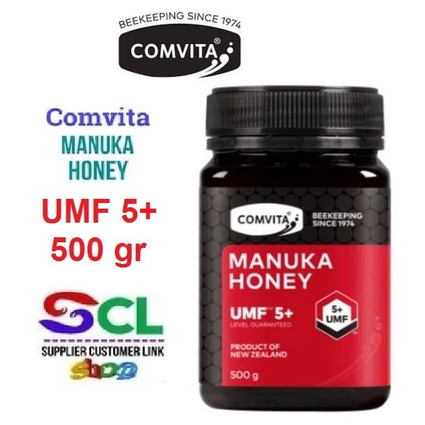 

madu- comvita manuka honey umf 5+ 500gr -madu.