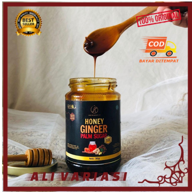 

HERMOFIT HONEY GINGER PALM SUGAR MADU ASLI DAN IRISAN JAHE GULA