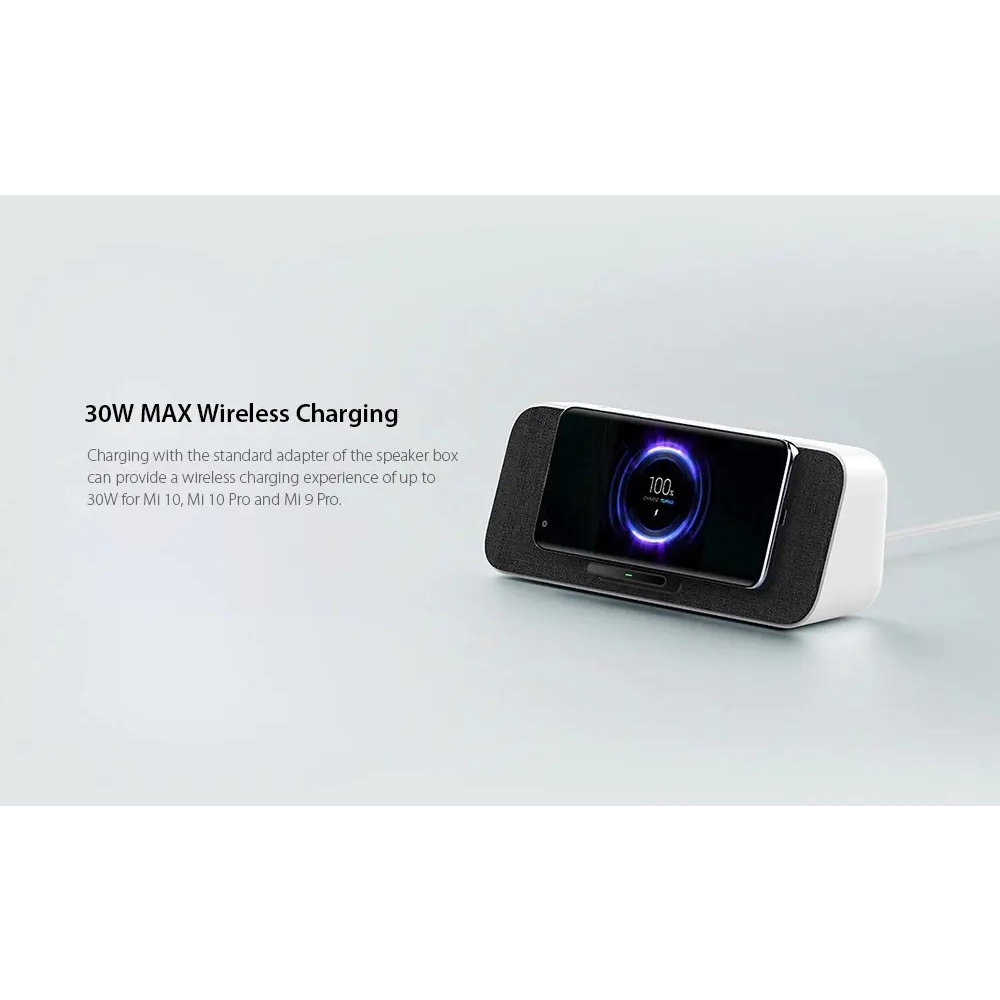 MI XMWXCLYYX01ZM - Speaker Bluetooth 5.0 dan Qi Wireless Charger 30W