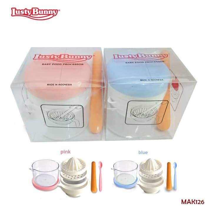 MAK126 FOOD MAKER LUSTY BUNNY LB1360 SET PERASAN JERUK PENGGERUS DAN GELAS