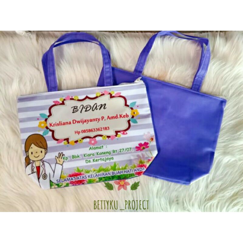TAS BIDAN MURAH - TAS SOUVENIR BIDAN - TAS MELAHIRKAN BIDAN - TAS DOKTER