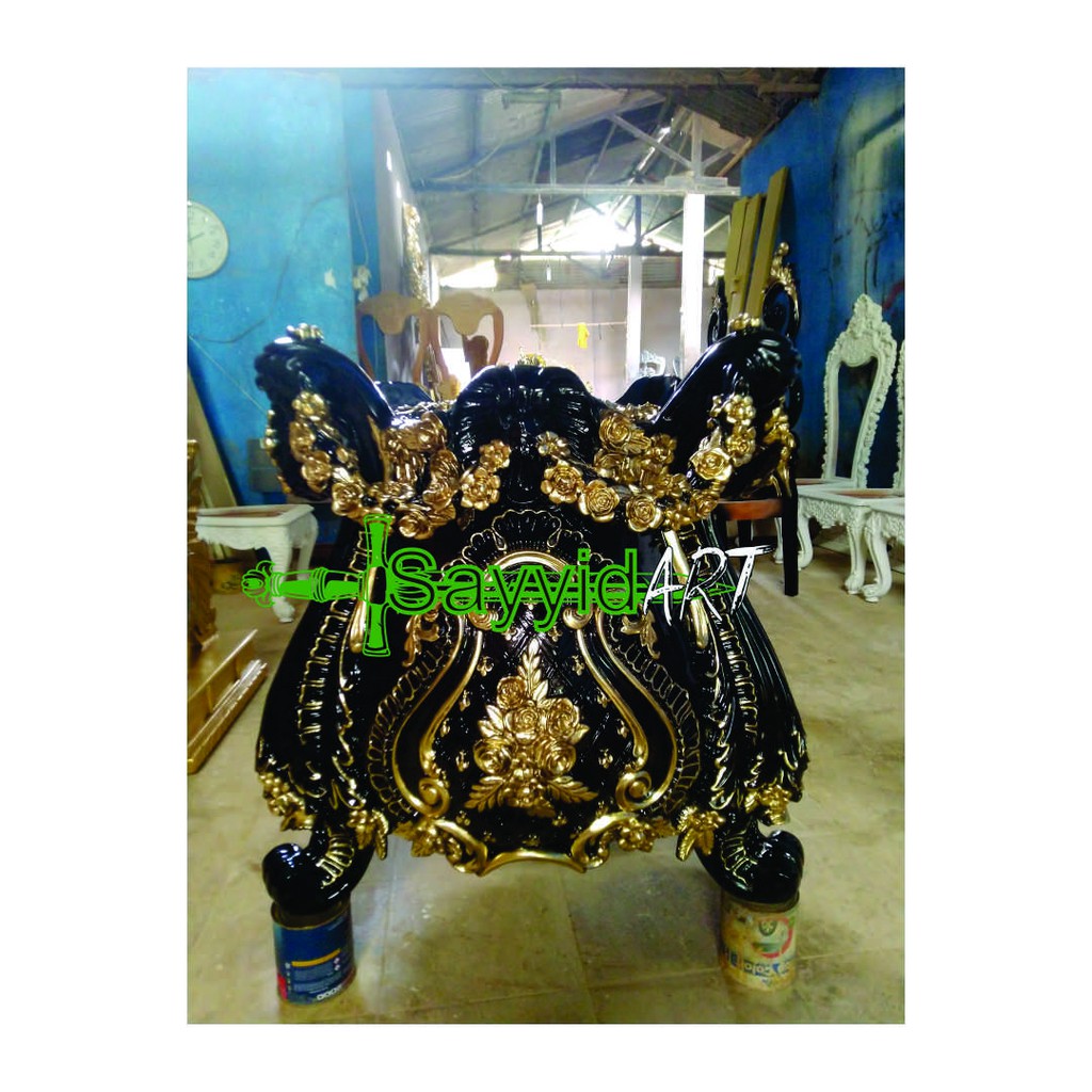 meja makan mewah ukiran jepara