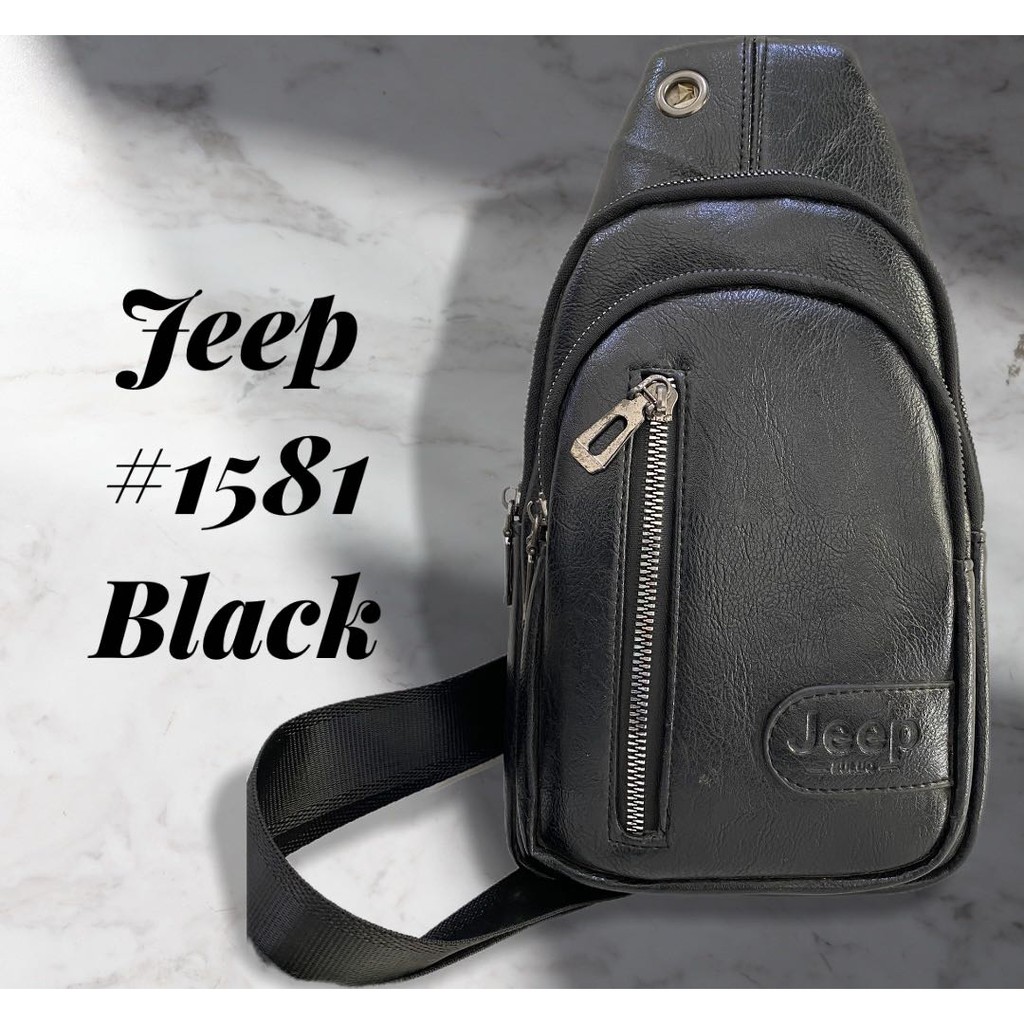 JEEP / Tas Selempang Cowok / Sling Bag Pria 1581 / Tas Punggung Cross Bag / Tas Import Cowok / Tas K