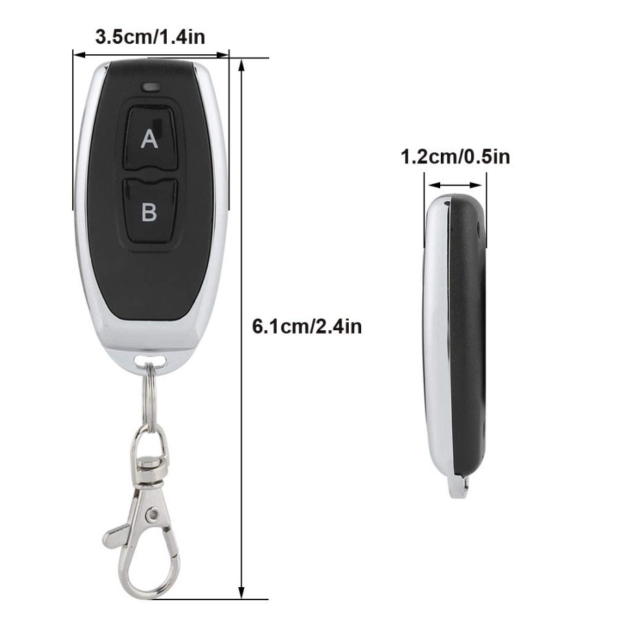 Remote Remot RF433 RF 433 433MHZ Wireless A B Transmitter