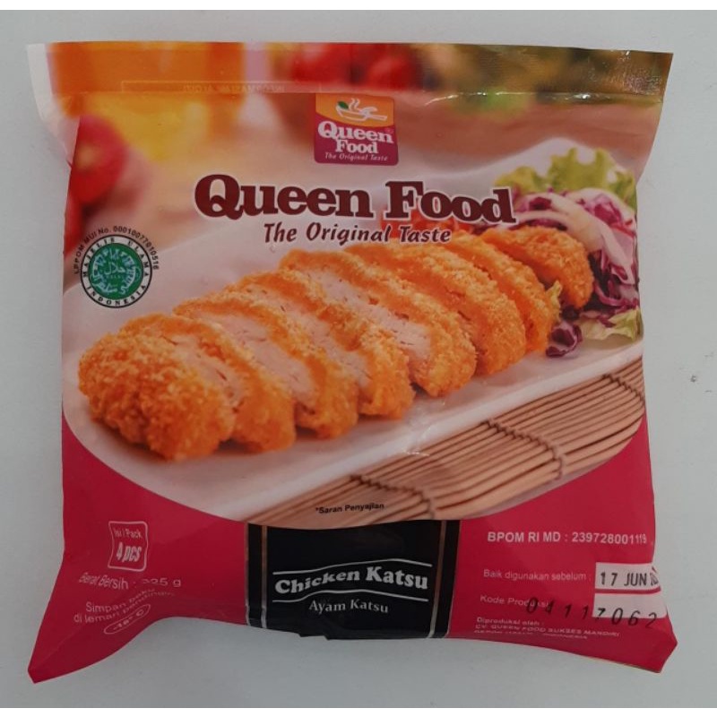 

Queenfood chicken katsu 325gram