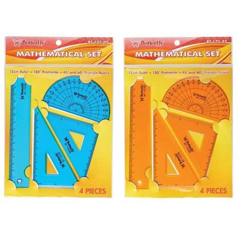 

Penggaris set Busur segitiga mistar