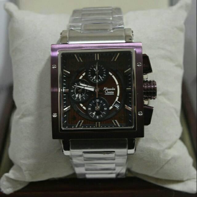 Alexandre christie 6182 AC6182 silver purple